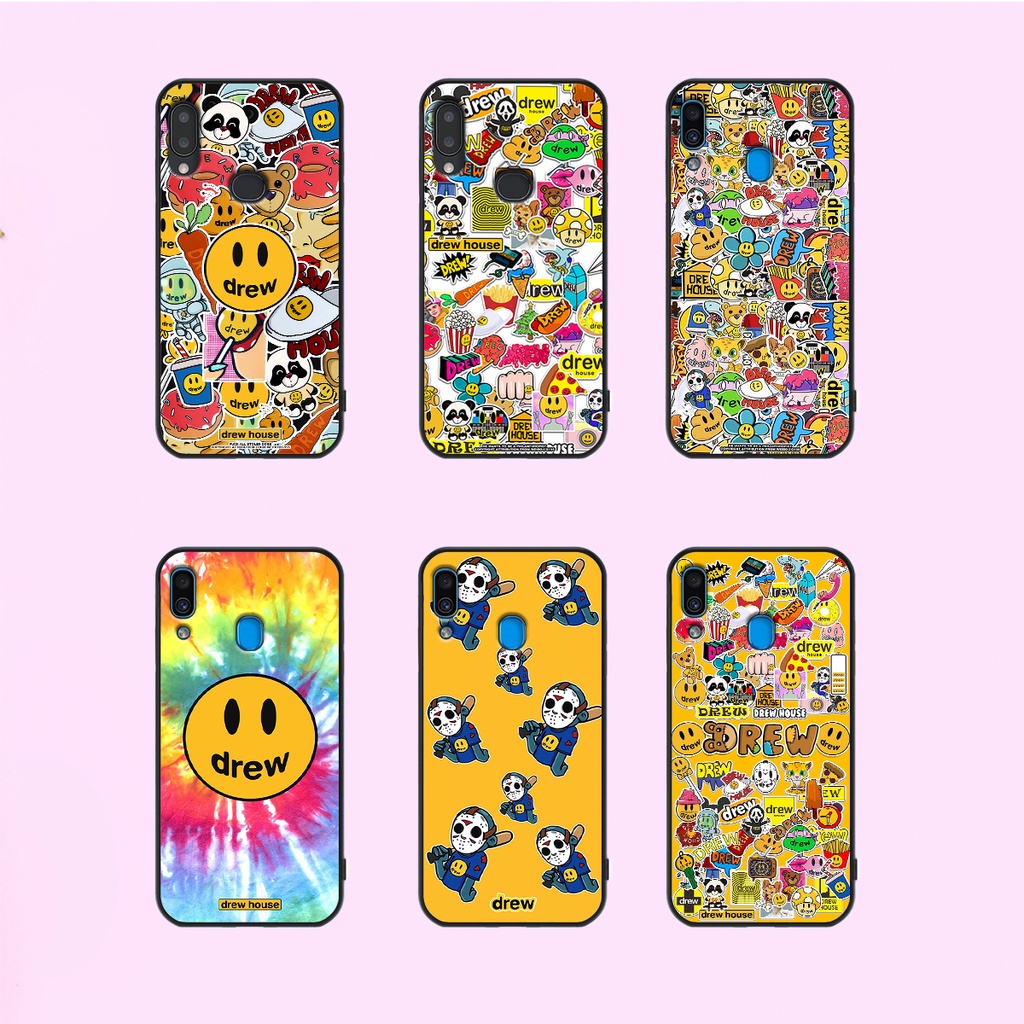 Ốp lưng Samsung A10s - A20 - A30 - M20 in hình drew mascot, skull, shark.Ốp drew cute,cool ngầu