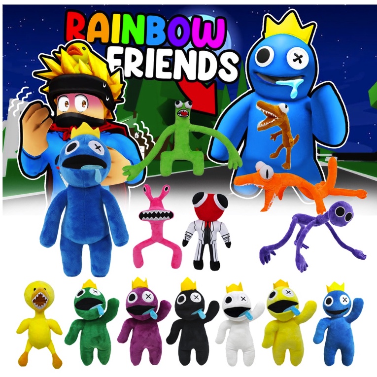 🔥NHẬP KHẨU CAO CẤP🔥 Đồ chơi nhồi bông Hình Quái Vật Hoạt Hình Roblox Rainbow Friends Game 50cm