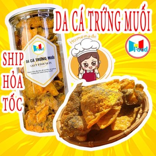 Da cá lắc trứng muối - giòn ngon đậm vị