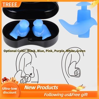 [TREEE]Một Cặp Nút Bịt Tai Nghe Silicon Chống Ồn / Bụi Tiện Dụng