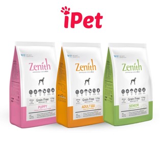 Thức ăn hạt mềm ZENITH cho chó adult puppy senior túi 1.2kg - iPet Shop