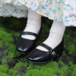 Giày búp bê bjd 1/4 gót nhọn cho chân 7cm