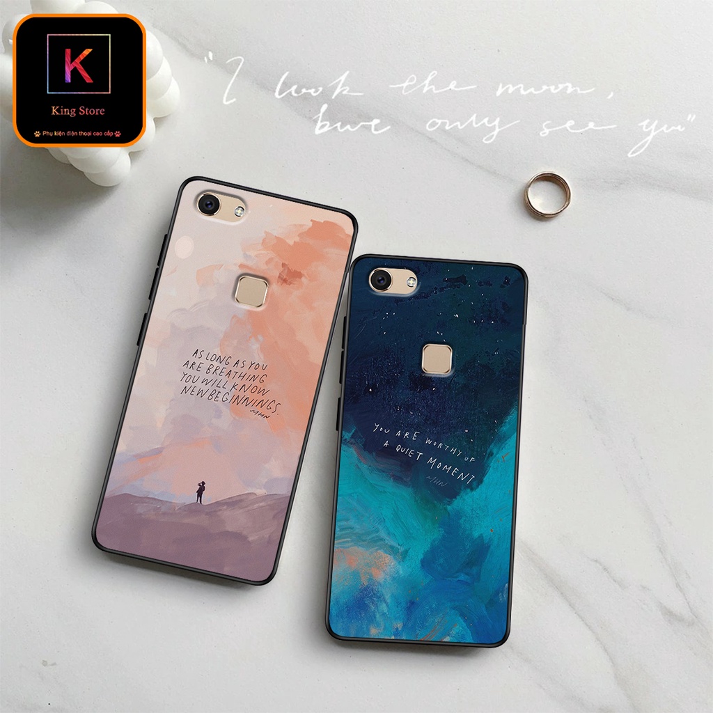 Ốp lưng Vivo V7 - V7 Plus - Ốp Vivo in hình Ý nghĩa cuộc sống - Chất liệu TPU cao cấp
