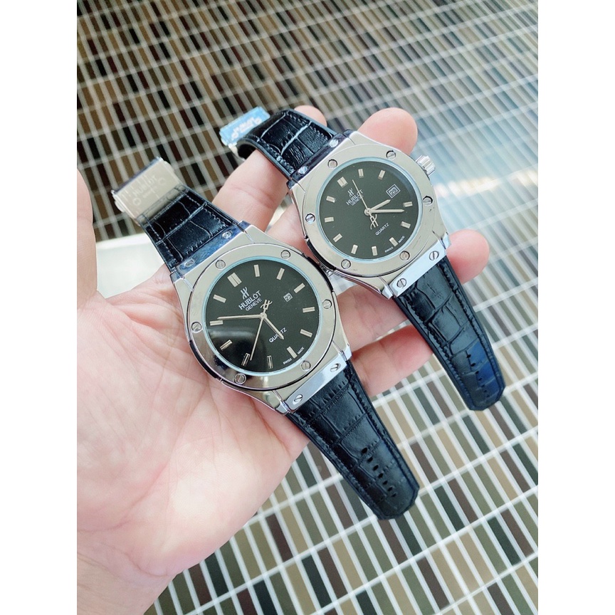 Đồng hồ nam Hublot - Bản classic máy pin - Fullbox tặng vòng tay - Bảo hành 12 tháng