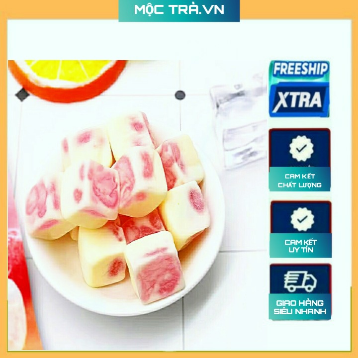 Kẹo marshmallow trắng, kẹo xốp, kẹo bông gòn dẻo