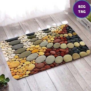 Thảm chùi chân in hình 3d siêu thấm chống trơn trượt, thảm lau chân 40x60cm