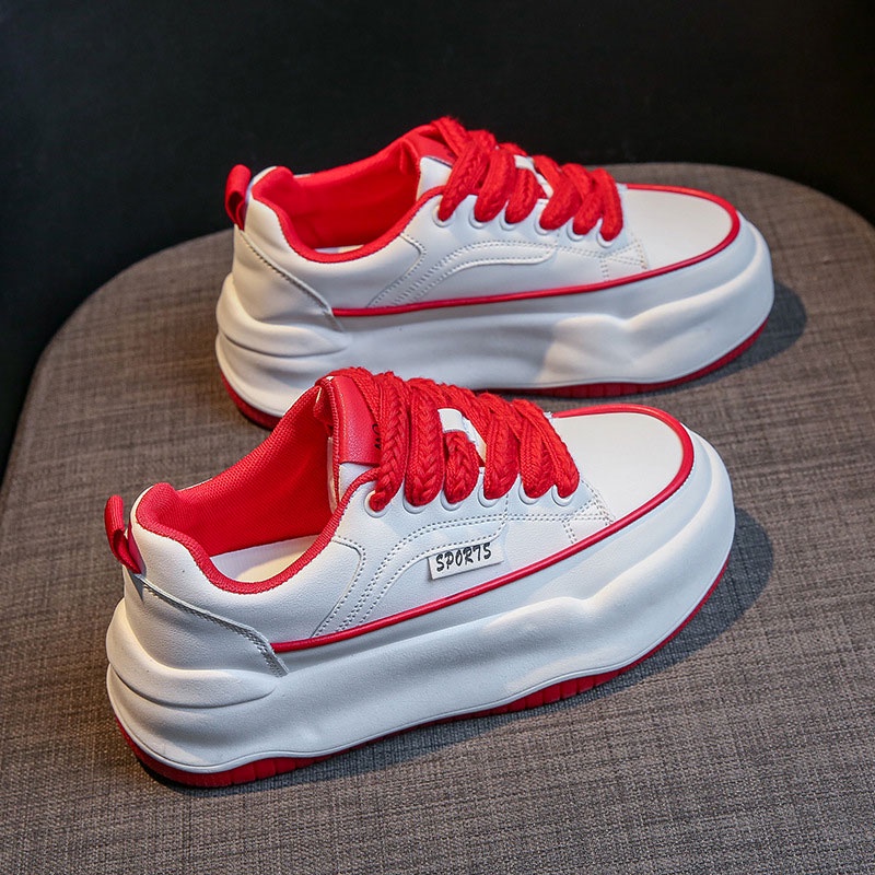 One more shoes Giày Thể Thao Nữ Đế Dày Thời Trang Hàn Quốc Mới 195