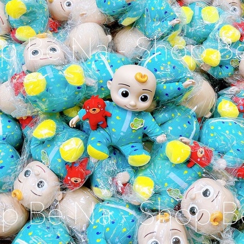 Gấu bông phát nhạc đồ chơi cho bé búp bê Jojo Cocomelon thú nhồi bông biết nói hàng công ty cao cấp loại 1