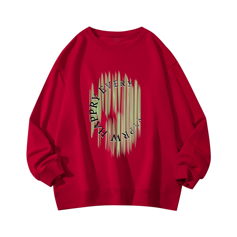 NRVP Áo Thun Nữ Dài Tay Dáng Rộng In Hình Phong Cách Hàn Quốc Mới