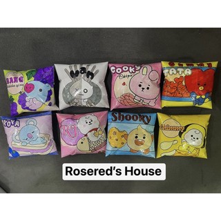 Squishy giấy mini snack bt21