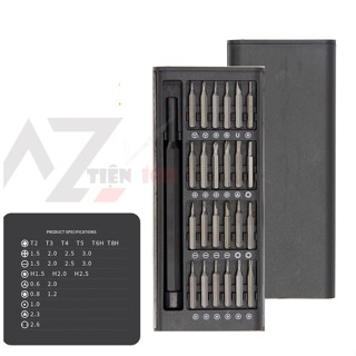 Bộ Tua Vít Đa Năng Mini 24 Đầu Nhỏ Sửa Chữa Điện Thoại, Tô Vít Từ Tính Mở Laptop Mắt Kính Đồng Hồ, Thân Nhựa