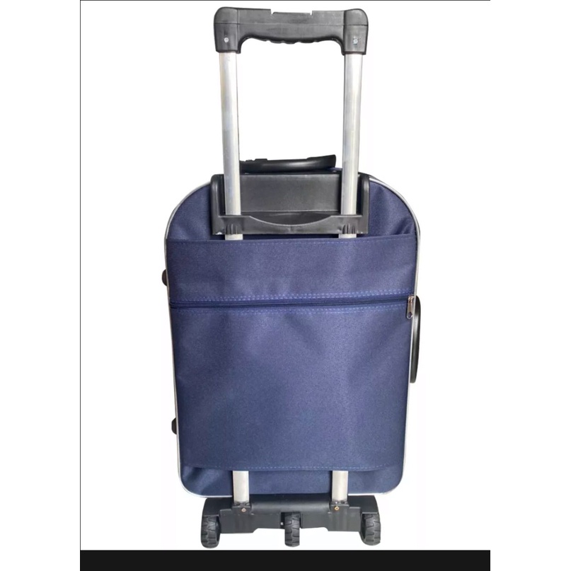 Vali Du Lịch Kéo Tay BI& TI xanh Nauy có nắp 22 Inch