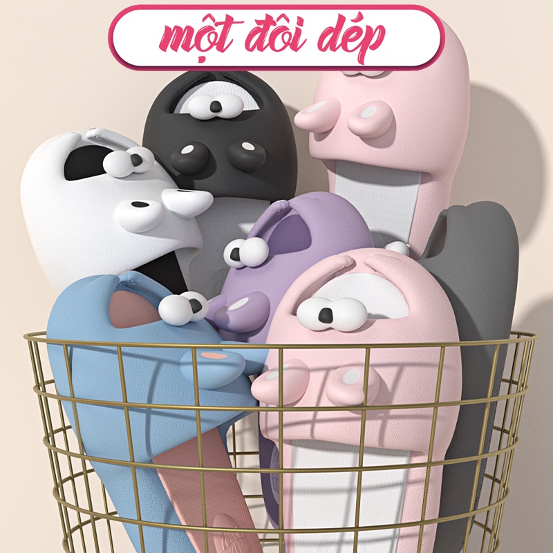 Dép Thỏ Moji Đế Dày 4 CM siêu êm Hàng Cao Cấp Chedoir Nội địa Trung