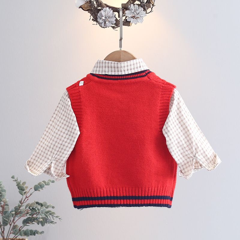 Áo Ghi Lê Dệt Kim Phong Cách Thời Trang Xuân Thu Mới Nhất 2022 Dành Cho Bé Trai