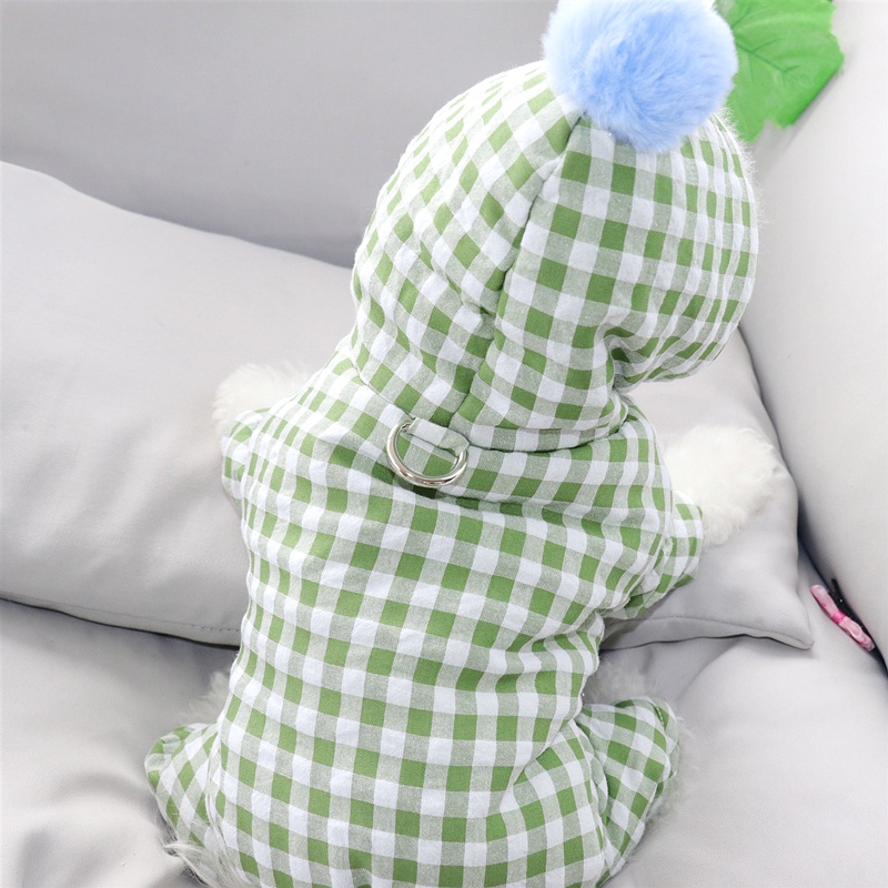 Áo Cotton Bốn Lớp Dày Dặn Giữ Ấm Mùa Đông Cho Thú Cưng Teddy Yorkshire Bichon Poodle Pomeranian