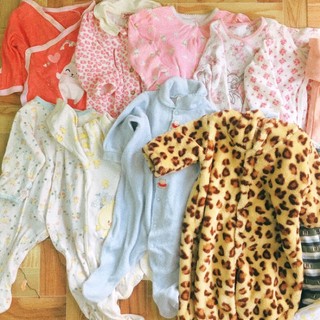 TTS170 Bodysuit Body cotton dài tay cho bé trai bé gái Hàng si tuyển
