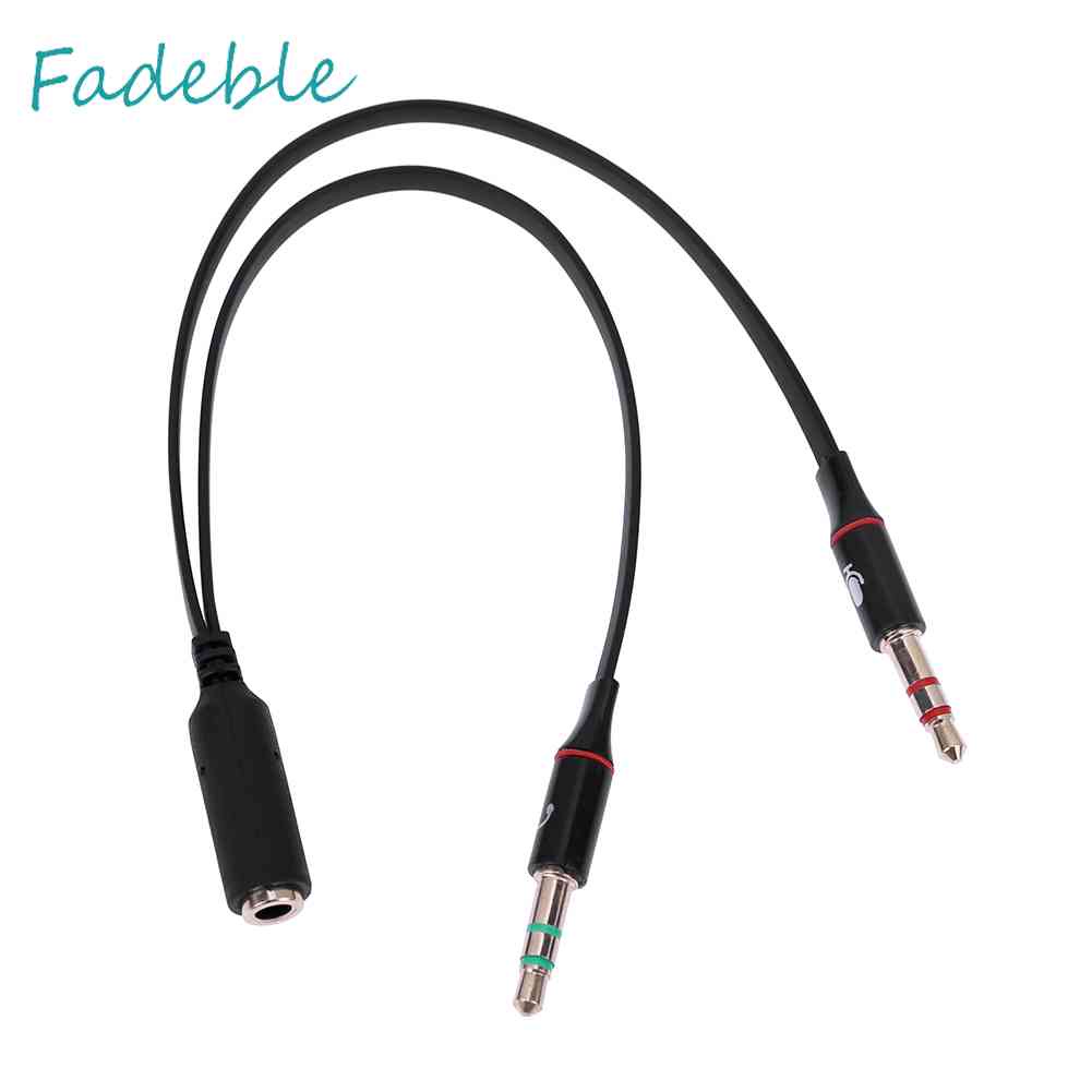 Cáp ChuyểN ĐổI Âm Thanh Chia HìNh Chữ Y 1 Lỗ CắM Sang ĐầU CắM 3.5mm