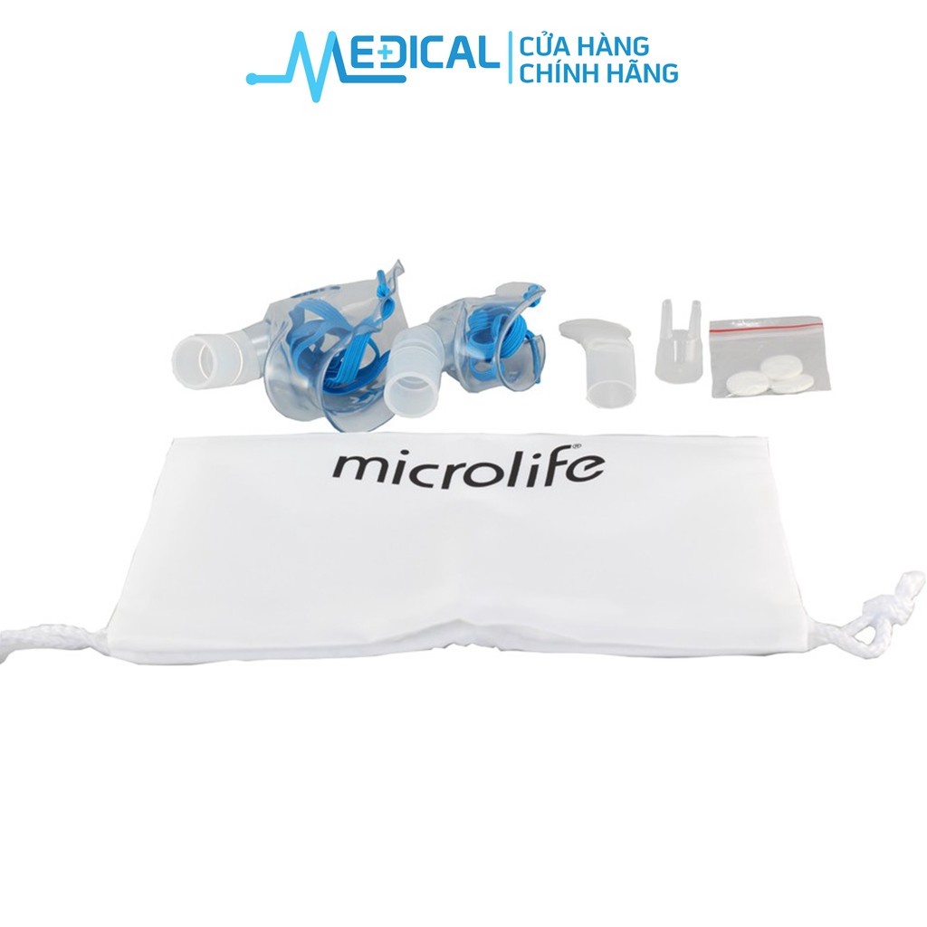 Máy xông mũi họng, phun khí dung MICROLIFE NEB210 chính hãng bảo hành 3 năm 1 đổi 1 - MEDICAL