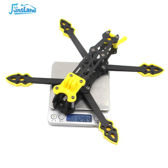 Khung FUNSLANE Lannrc Mark4 FPV 5inch 225mm sợi carbon cánh 5mm cho máy bay điều khiển từ xa tiện dụng