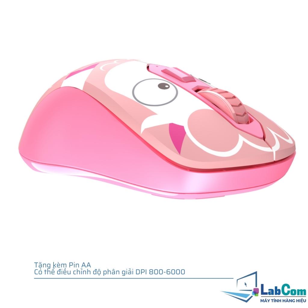 Chuột không dây chính hiệu DAREU LM115G Multi Colors hình thú cưng