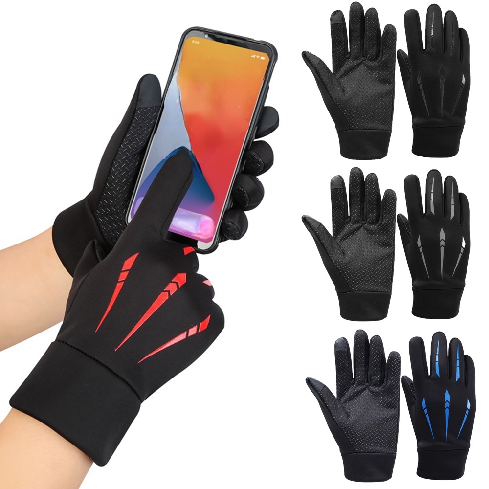 Găng Tay Giữ Ấm Mùa Đông Chống Thấm Nước Chống Trượt Có Thể Chạm Màn Hình Cảm Ứng Dành Cho Nam Nữ