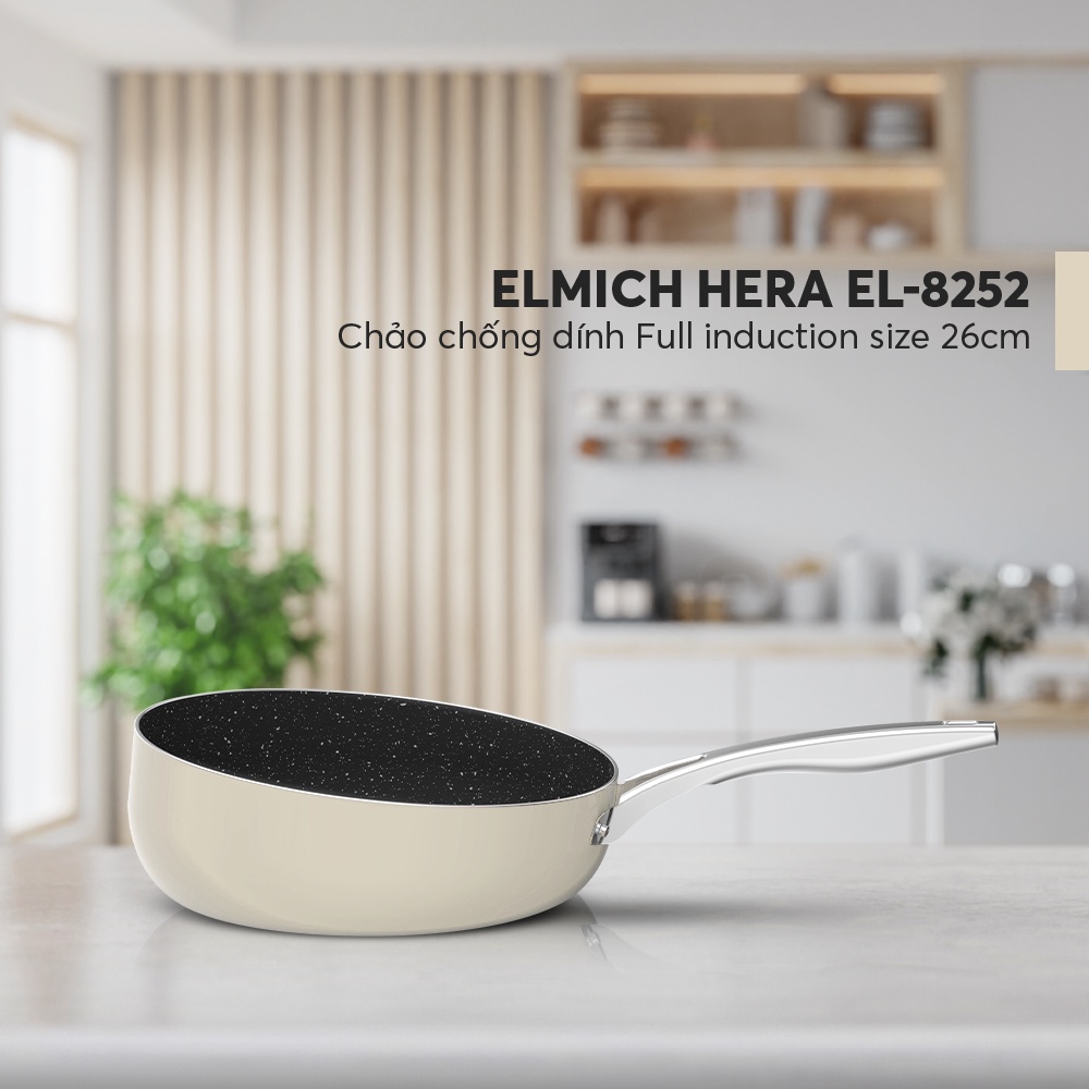 Chảo chống dính Full induction Elmich Hera