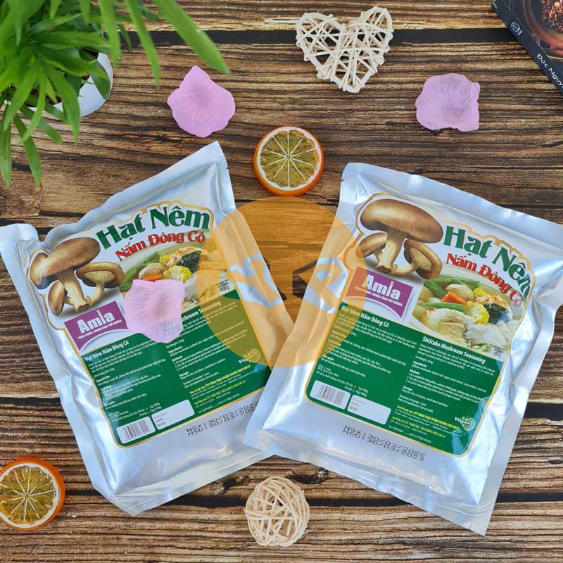 Hạt nêm chay nấm Đông Cô Amla 450g