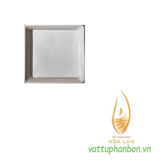 Đĩa lót chậu vuông 9cm - #063d#