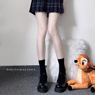[CÓ SẴN] Tất bắp lửng thun mỏng 32cm