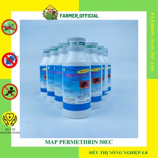 Thuốc diệt muỗi Permethrin 50ec 100ml, thuốc diệt côn trùng permethrin 50ec, thuốc diệt côn trùng dùng trong nông nghệp