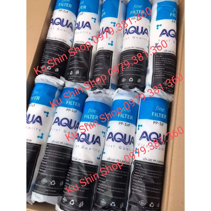 Combo 3 Lõi lọc nước AQUA số 3 - Hàng chính hãng!