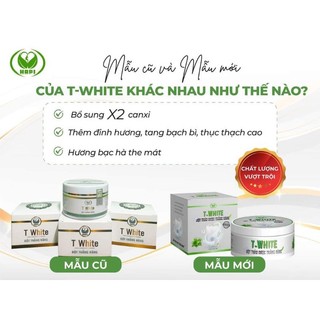 Bột trắng răng T White - Mẫu mới x2 Canxi
