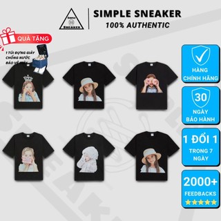 Áo Thun ADLV Baby Face 💙CHÍNH HÃNG💙 Acmé De La Vie Baby Face Donuts Tee - Áo Phông ADLV Ngắn Tay - Simple Sneaker