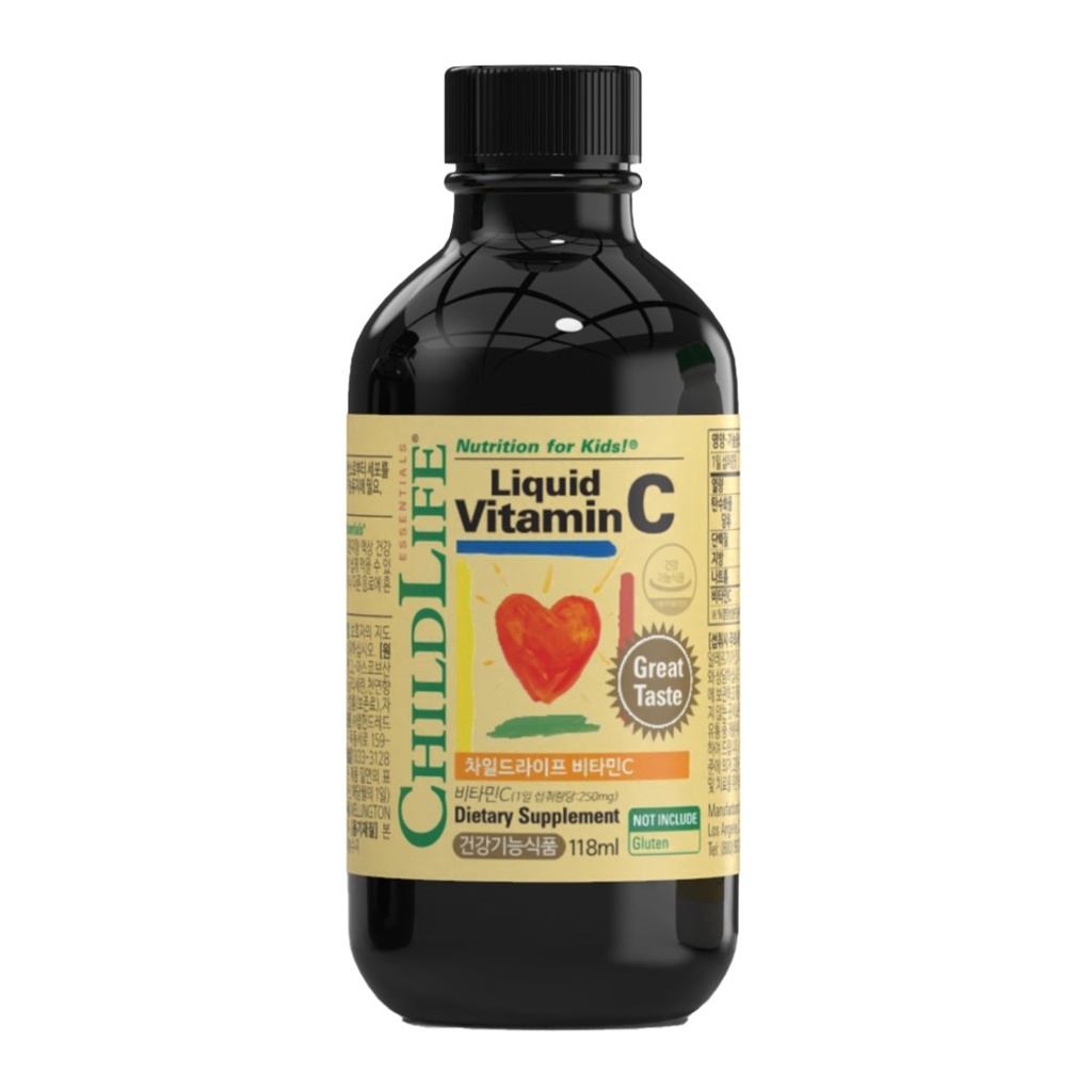 Childlife Liquid Vitamin C dạng lỏng tăng sức đề kháng cho bé 118ml