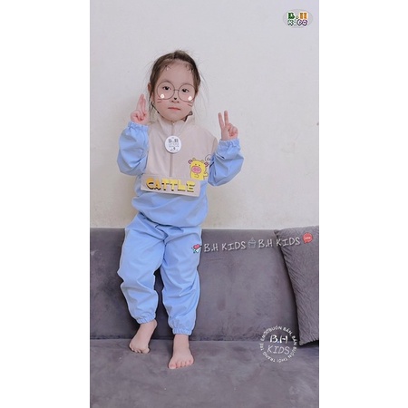 Bộ quần áo , bộ gió thể thao kiểu dáng cute cho bé trai bé gái 10-20kg