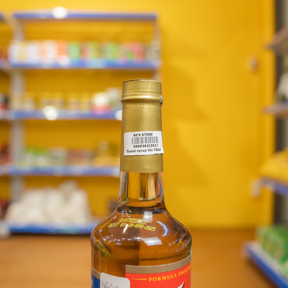 Torani syrup vải 750ml