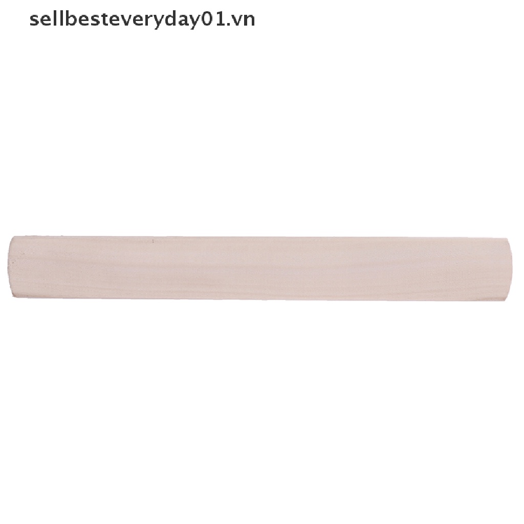 Chổi Sợi Đồng Cán Gỗ 208mm Dùng Vệ Sinh Kim Loại Tiện Dụng