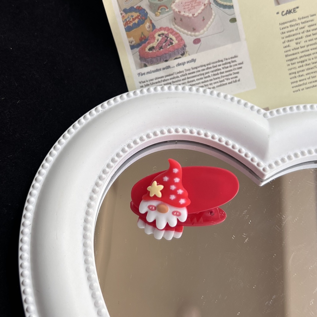 Kẹp Tóc Mini Họa Tiết Giáng Sinh Thời Trang