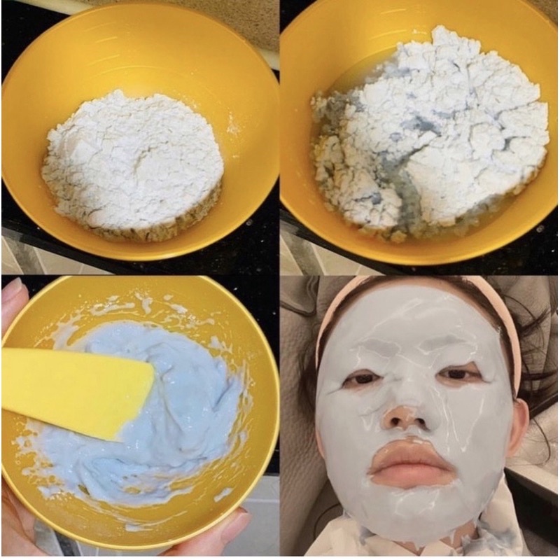 Mặt nạ làm mát dịu da bielenda cooling algae mask with rutin and vitamin c 190g phục hồi