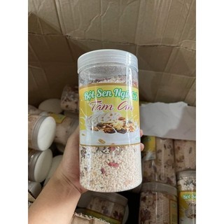 Combo 2 hộp Bột củ sen dinh dưỡng (hộp 500gr ngon) PHA UỐNG MIX HẠT SIÊU NGON