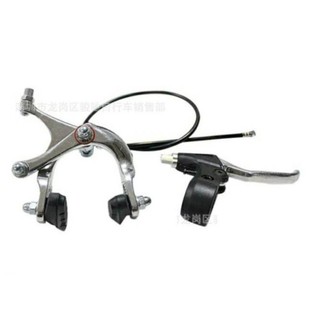 Thắng phụ xe đạp trước fixgear, bộ phanh trước chất liệu hợp kim nhôm