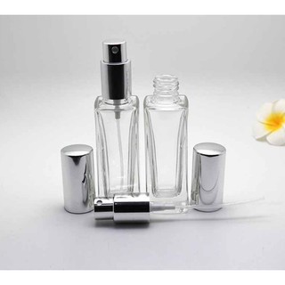 Chai chiết nước hoa vòi xịt nắp bạc 10ml