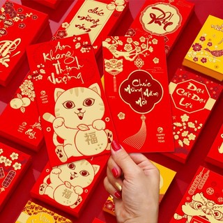 [ FREE SHIP] Bao Lì Xì Năm Mới 2024 cao cấp độc lạ dễ thương sang trọng
