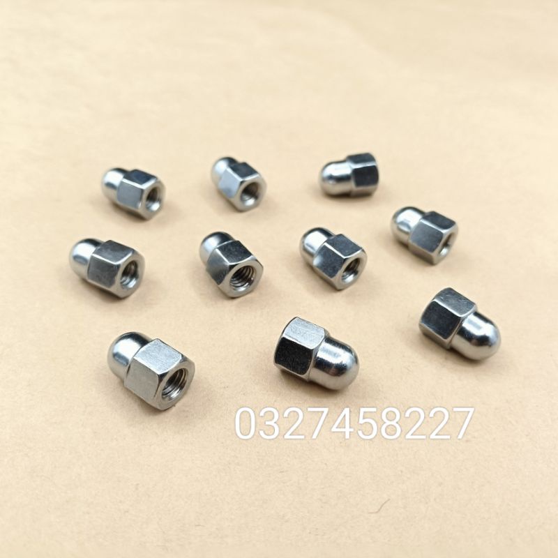 Ốc tán bắt cổ pô 6mm xe DREAM , WAVE, FUTURE ....zin honda