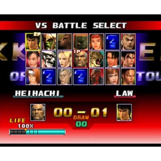 Game ps1 Tekken 3 no brand
