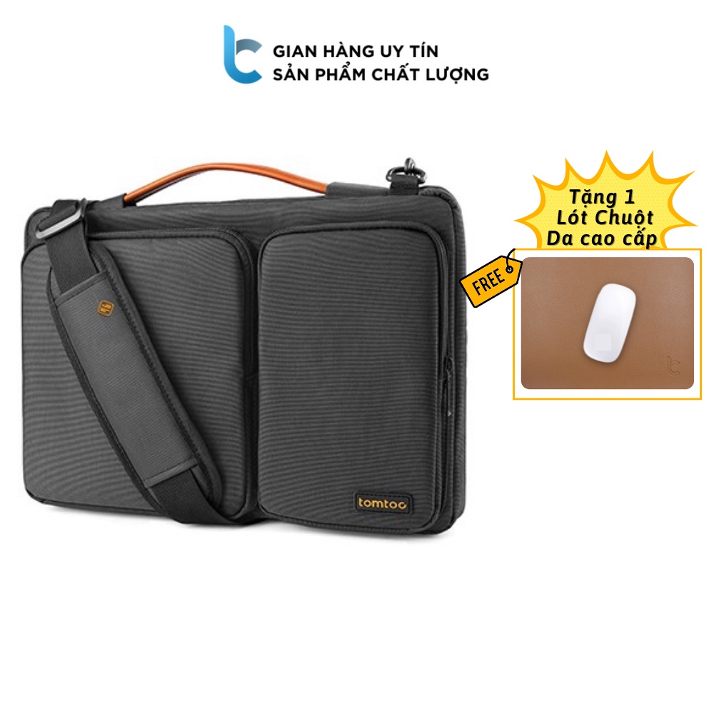Túi Đeo Chéo, Chống Shock, Chống Nước Tomtoc (USA) Shoulder Bag 360 Dành Cho Macbook