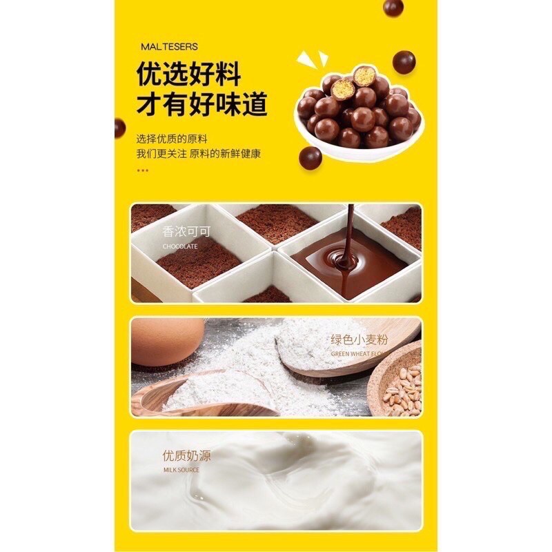 1 VIÊN KẸO -KẸO SOCOLA NAMA - SOCOLA VIÊN SIÊU GIÒN - LÙN CON FOOD