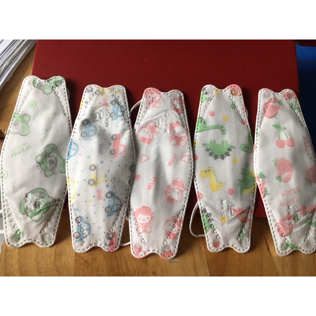 THÙNG 300 Cái Khẩu Trang Trẻ Em KF94 Chuẩn ISO - Khẩu Trang Em Bé