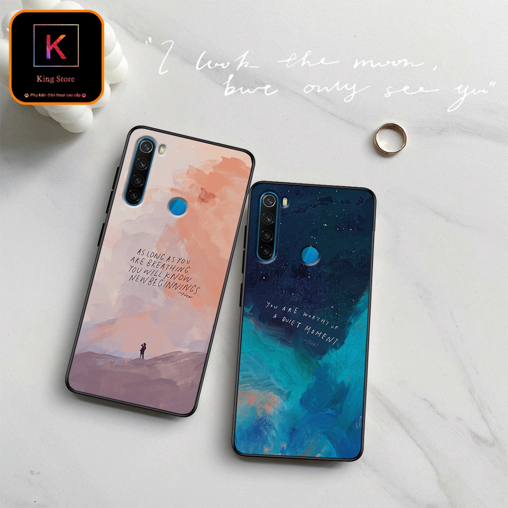 Ốp lưng Xiaomi Redmi Note 8 - Redmi Note 8 Pro - Ốp Xiaomi in hình Ý nghĩa cuộc sống - Chất liệu TPU cao cấp