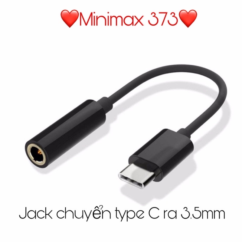 Đầu chuyển đổi type c ra 3.5mm hiệu SS không kén điện thoại, ổn định